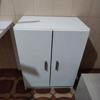 Armadietto Multiuso Bianco