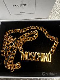 Collana moschino oro
