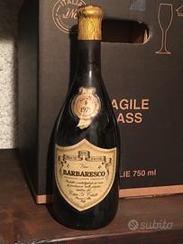 Bottiglia Vino Barbaresco Cav. Ceste 1971