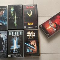 7 VHS collezione fantascienza