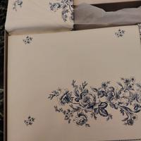 Corredo casa completo matrimoniale in puro cotone