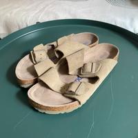 Birkenstock Arizona Suede Leather Soft Footbed