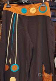 Pantaloni Etnici in Cotone 100%. 
Sara Art of Indi