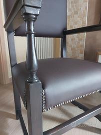 tavolo (scrittoio) piu poltrona antica