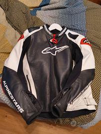 Giacca in pelle Alpinestar tg.52
