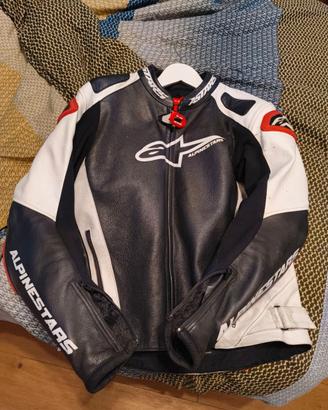 Giacca in pelle Alpinestar tg.52