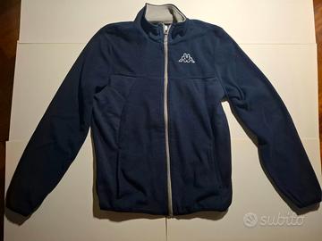 giacca sportiva in pile uomo con tasche con zip