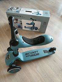 Monopattino + Casco Scott and Ride - Highwaykick 1