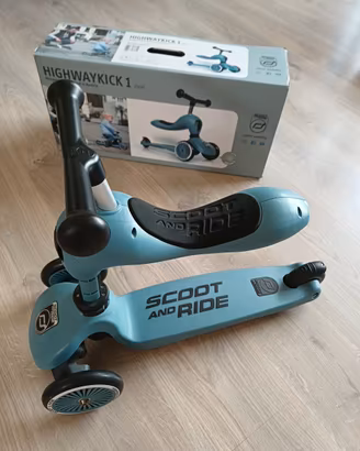Monopattino + Casco Scott and Ride - Highwaykick 1