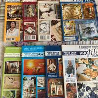 8 riviste di punto croce