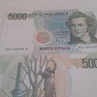 Carta moneta italiana quasi fior di stampa/fior di
