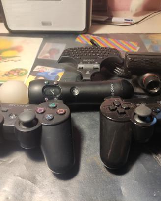 PS3 slim 150Gb, accessori e giochi