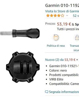 Garmin Virb Camera - Staffa da Polso