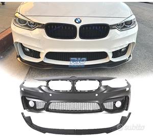 PARAURTI ANTERIORE BMW F30 F31 LOOK M3 PDC + LIP A