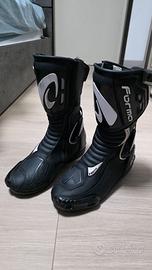 Stivali Moto Racing Forma Freccia Nero - 43