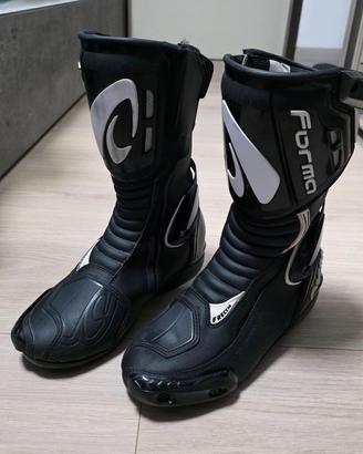 Stivali Moto Racing Forma Freccia Nero - 43