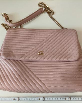 Borsa trapuntata rosa Axel Theodora