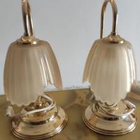 Coppia Abat-jour  lampade da comodino