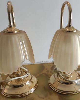 Coppia Abat-jour  lampade da comodino
