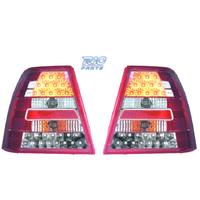 FANALI A LED VOLKSWAGEN VW BORA 98-05 FONDO ROSSO
