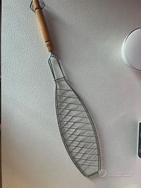 Griglia per pesce alla brace