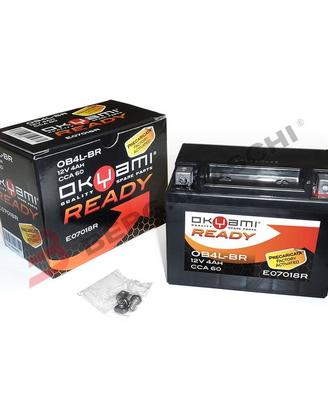 Batteria YB4L-B per booster bws aerox f12 runner
