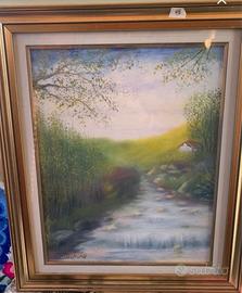 Dipinto olio su tel di Verdiglione Domenico del 19