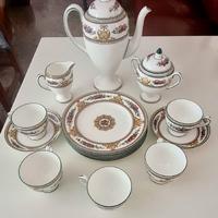 Servizio da tè/caffè Wedgwood Columbia Bone China 