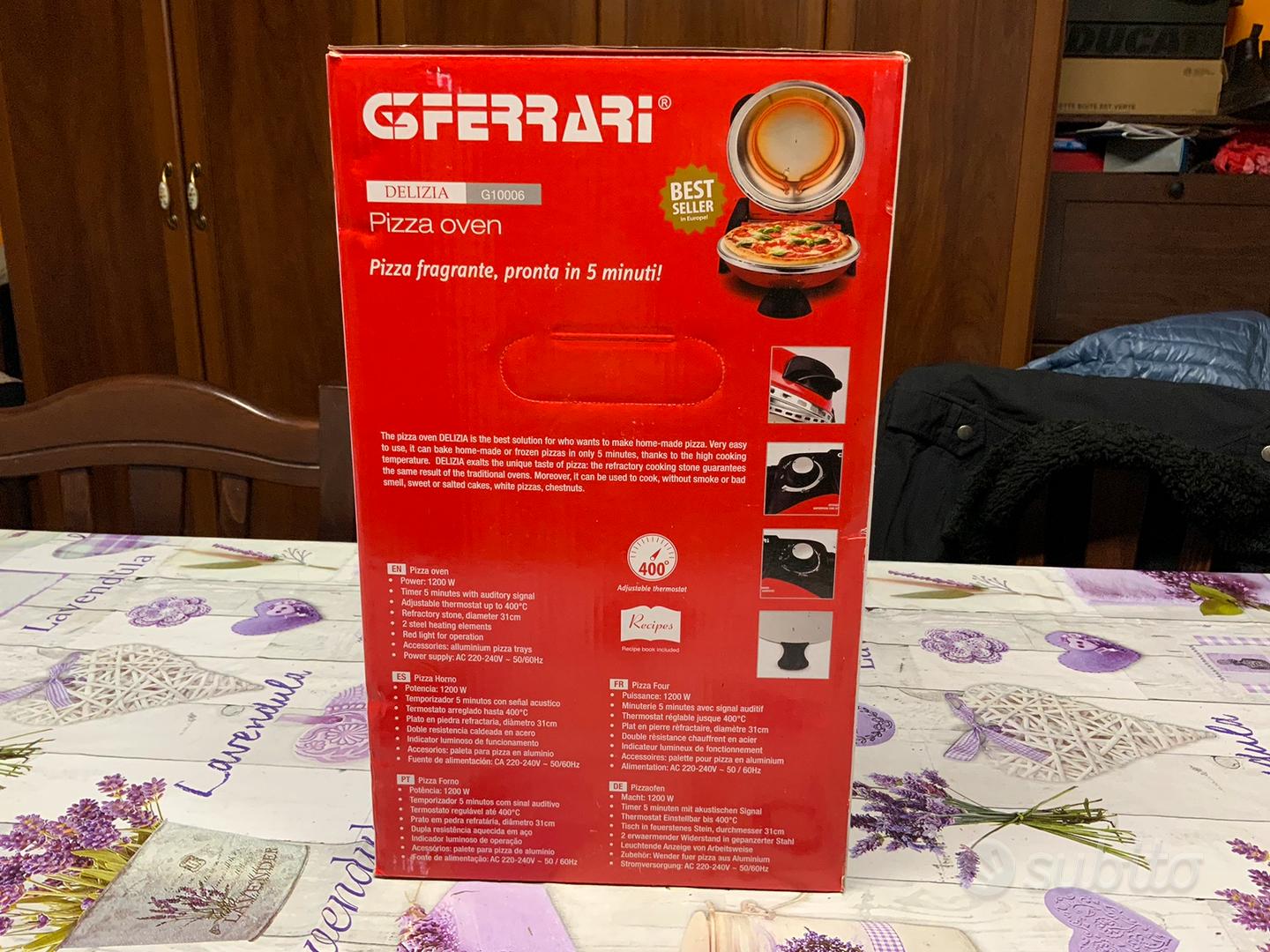 Forno pizza G.Ferrari modello Delizia G10006 - Elettrodomestici In vendita  a Brescia