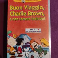 VHS Buon Viaggio Charlie Brown - 2000 - Nuova Sigi