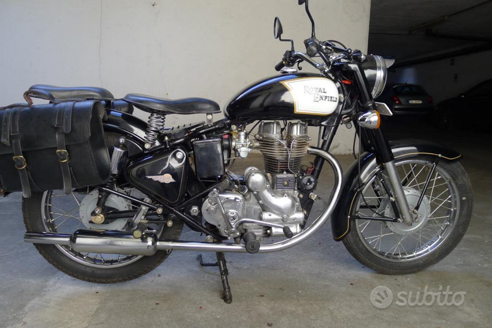 Telo Moto Royal Enfield Nero Originale