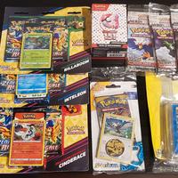 Bustine,minicollezioni,blister,collezioni pokémon