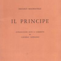 POLITICA N. Machiavelli Il Principe Sandron 1959