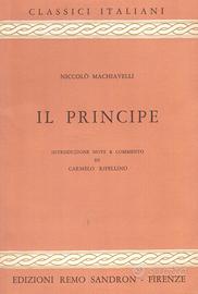 POLITICA N. Machiavelli Il Principe Sandron 1959