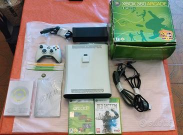 Console Xbox 360 Arcade 60 GB+ Controller Scatola