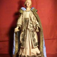 MADONNA VESTITA XVIII SECOLO – 1700 UMBRIA 48,5 cm
