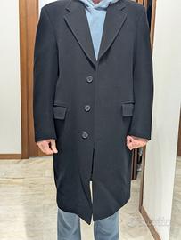 cappotto Boggi lana e cachemire nero