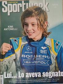 Sportweek 11 Aprile 2026 Kimi Antonelli F1 Sinner