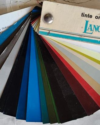Campionario tinte colori auto storiche Lancia IVI