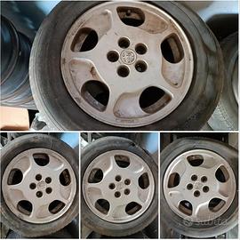 4 CERCHI IN LEGA ORIGINALI ALFA ROMEO 15