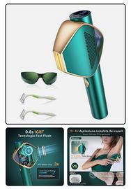 Epilatore a luce pulsata (laser)