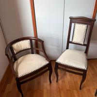 Set sedie vintage