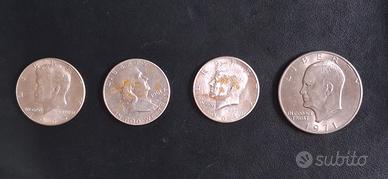 Dollari e monete da collezione 