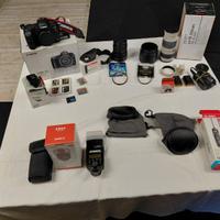 Macchina fotografica Canon EOS 5D Mark ii con corr