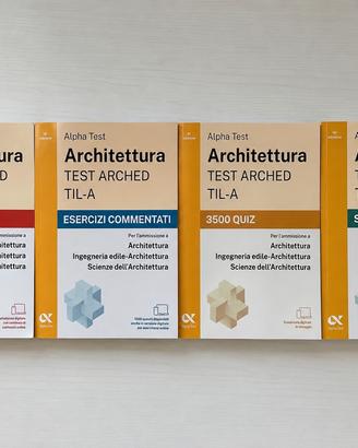 Alpha Test Architettura ARCHED TIL-A 2026