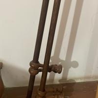 2 Bastoni tenda in legno