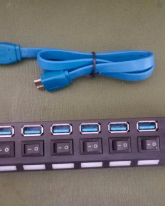 N°2 Hub USB a 7 porte