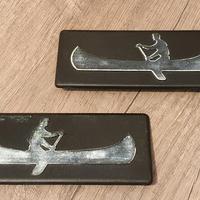 Loghi badge canoe fiat Panda 4x4 Sisley Originali 