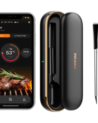 Termometro Carne Wireless,Termometro BBQ Senza