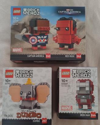Lotto Lego brickheadz 